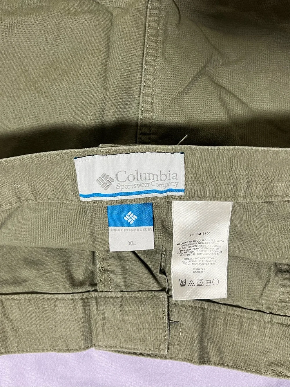 Columbia Men's Fishing/Hiking Shorts